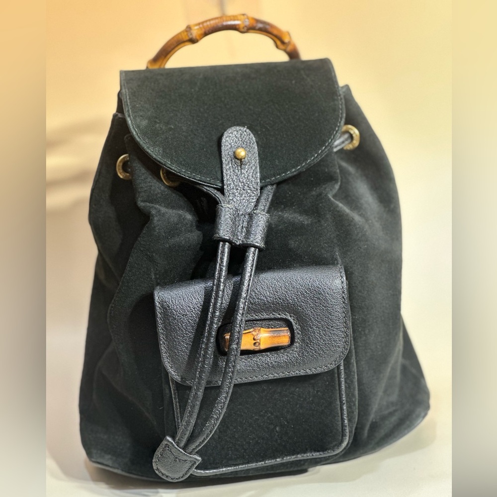 GUCCI - bamboo backpack